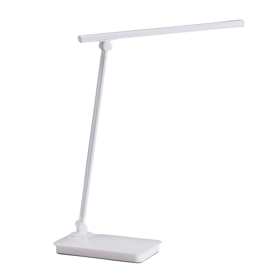 ONLI - LED Dimmable επιτραπέζιο φωτιστικό αφής με USB portem DESKI LED/7W/230V 4000K λευκό