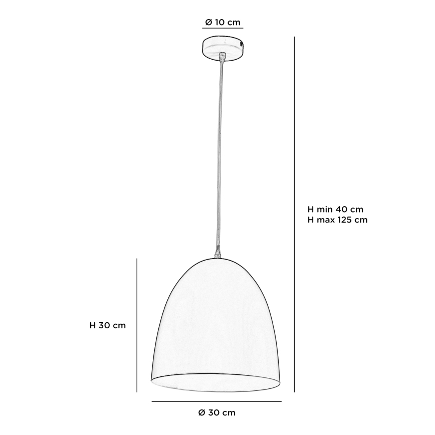 ONLI - Κρεμαστό φωτιστικό οροφής AMBETA 1xE14/6W/230V κίτρινο