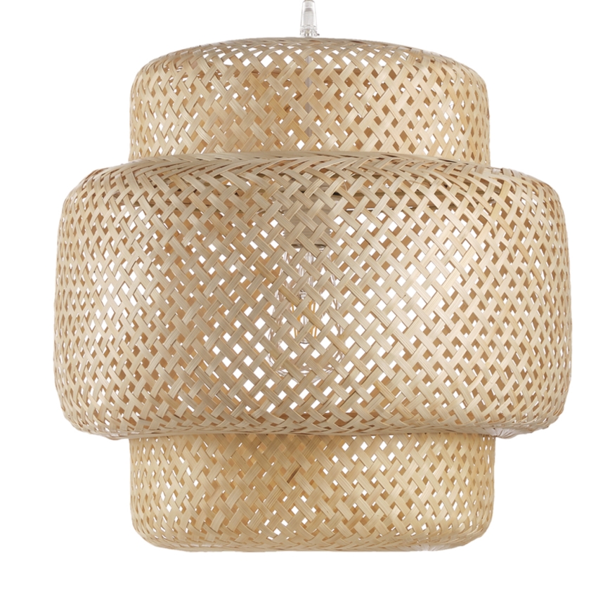 ONLI - Κρεμαστό φωτιστικό οροφής BAMBOO 1xE27/22W/230V μπαμπού