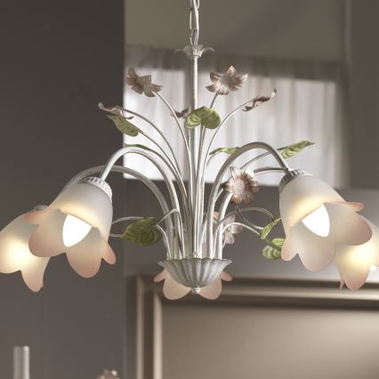 ONLI - Κρεμαστό φωτιστικό οροφής BOTTON DORO 5xE14/6W/230V