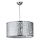 ONLI - Κρεμαστό φωτιστικό οροφής BRUCE 1xE27/15W/230V διάμετρος 45 cm ματ χρώμιο