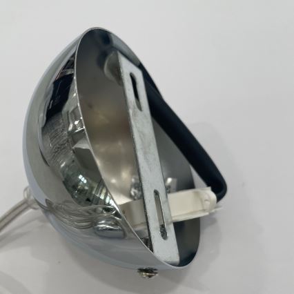 ONLI - Κρεμαστό φωτιστικό οροφής BRUCE 1xE27/15W/230V διάμετρος 45 cm ματ χρώμιο