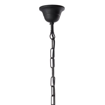 ONLI - Κρεμαστό φωτιστικό οροφής CANDELA 5xE14/6W/230V μαύρο
