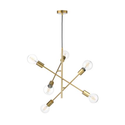 ONLI - Κρεμαστό φωτιστικό οροφής CROSS 6xE27/22W/230V