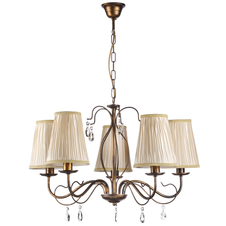 ONLI - Κρεμαστό φωτιστικό οροφής DELIA 5xE14/6W/230V
