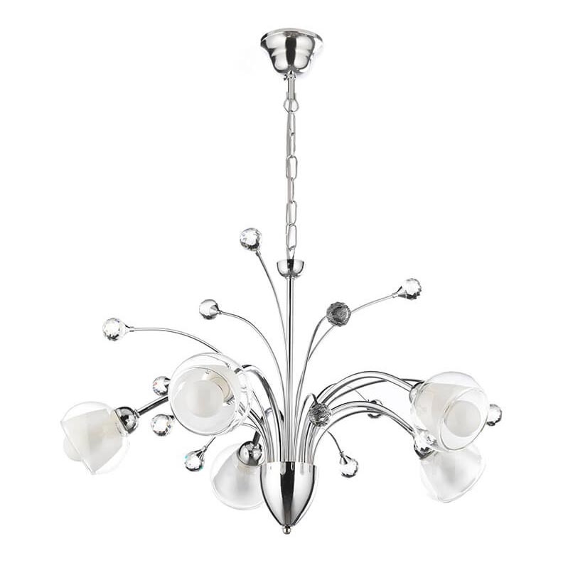 ONLI -Κρεμαστό φωτιστικό οροφής DIAMANTE 5xE14/6W/230V