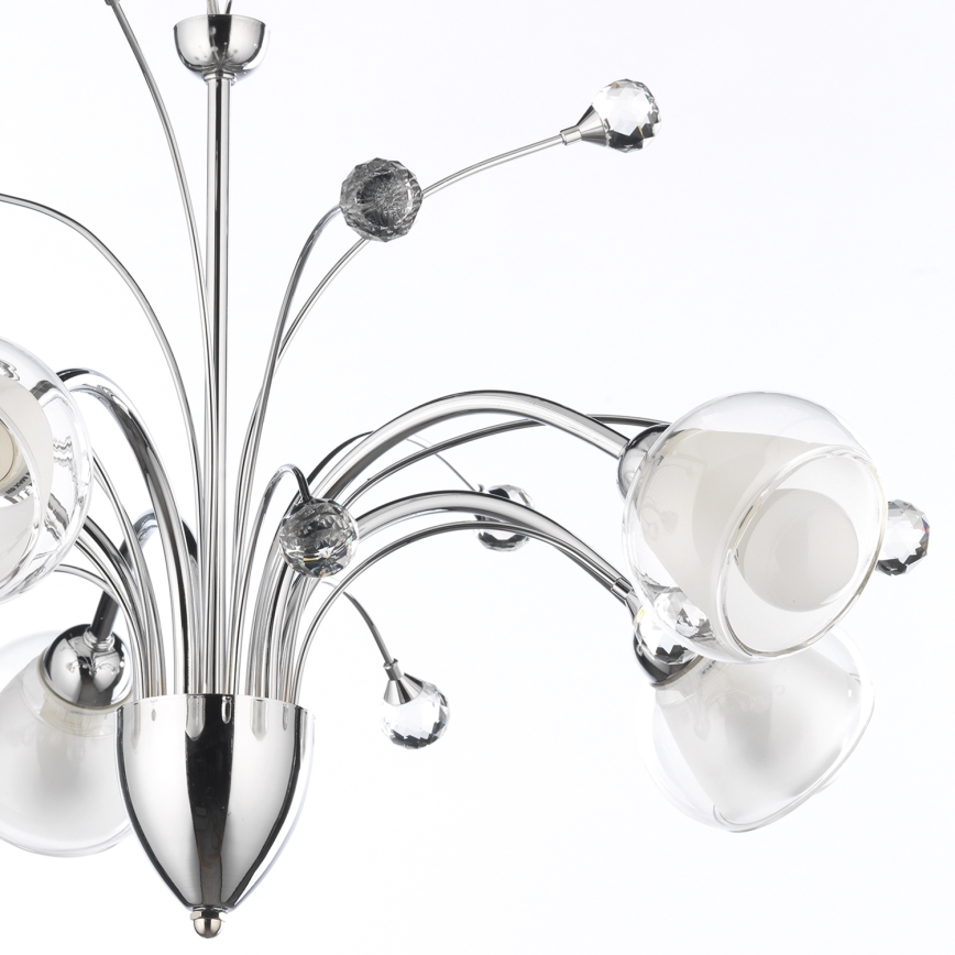 ONLI -Κρεμαστό φωτιστικό οροφής DIAMANTE 5xE14/6W/230V