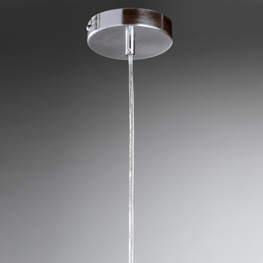 ONLI - Κρεμαστό φωτιστικό οροφής DODO 1xE27/22W/230V γυαλιστερό χρώμιο