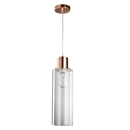 ONLI - Κρεμαστό φωτιστικό οροφής DODO 1xE27/22W/230V χαλκός