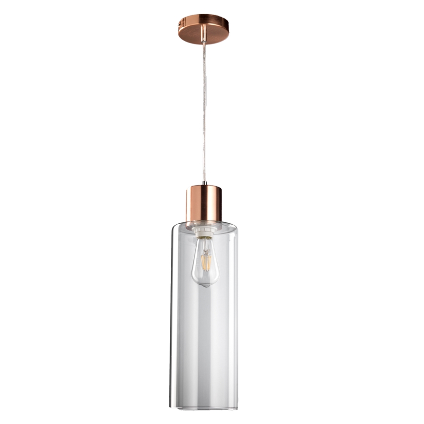ONLI - Κρεμαστό φωτιστικό οροφής DODO 1xE27/22W/230V χαλκός
