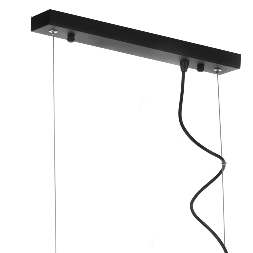 ONLI - Κρεμαστό φωτιστικό οροφής FLOKI 4xE27/15W/230V μαύρο/χαλκός