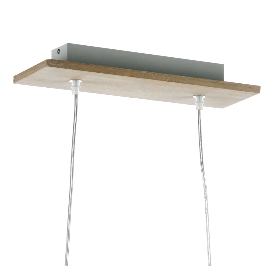 ONLI - Κρεμαστό φωτιστικό οροφής FLORA 2xE27/22W/230V πράσινο/χρυσό