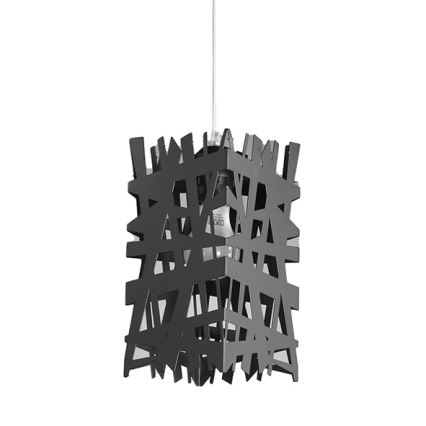 ONLI - Κρεμαστό φωτιστικό οροφής FORESTA 1xE27/15W/230V μαύρο