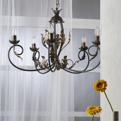 ONLI - Κρεμαστό φωτιστικό οροφής GRETEL 5xE14/6W/230V