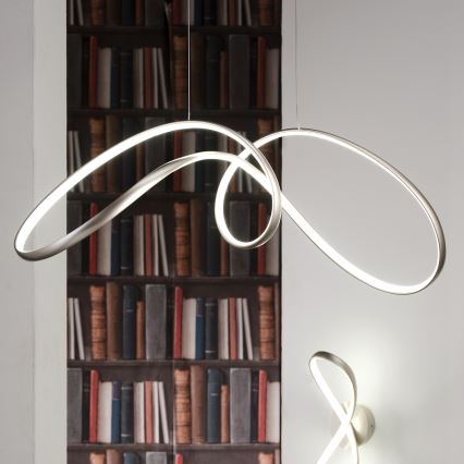 ONLI -  Κρεμαστό φωτιστικό οροφής LED INFINITY LED/50W/230V 4500K ματ χρώμιο