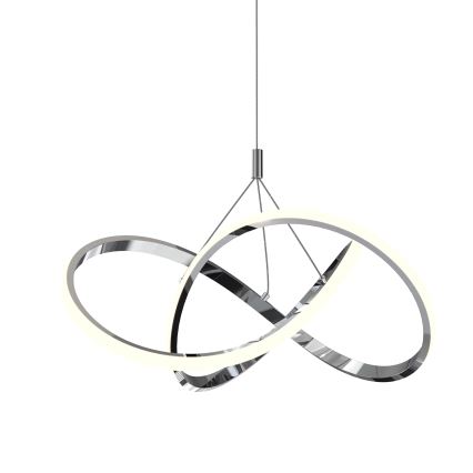 ONLI -  Κρεμαστό φωτιστικό οροφής LED LOOP LED/40W/230V 4000K γυαλιστερό χρώμιο