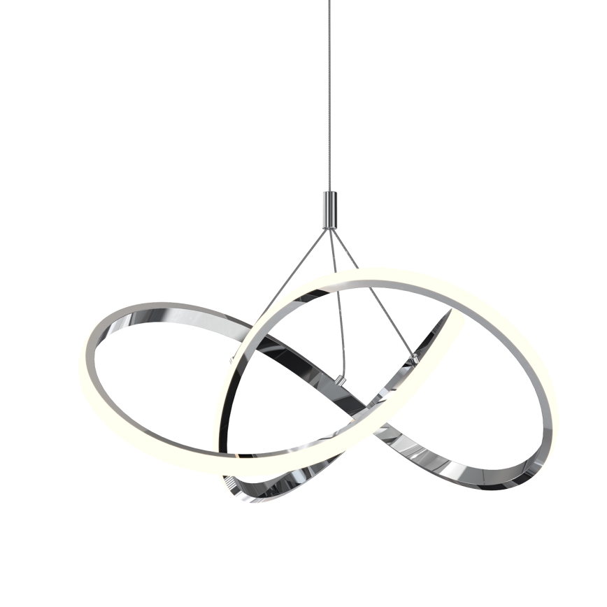 ONLI -  Κρεμαστό φωτιστικό οροφής LED LOOP LED/40W/230V 4000K γυαλιστερό χρώμιο