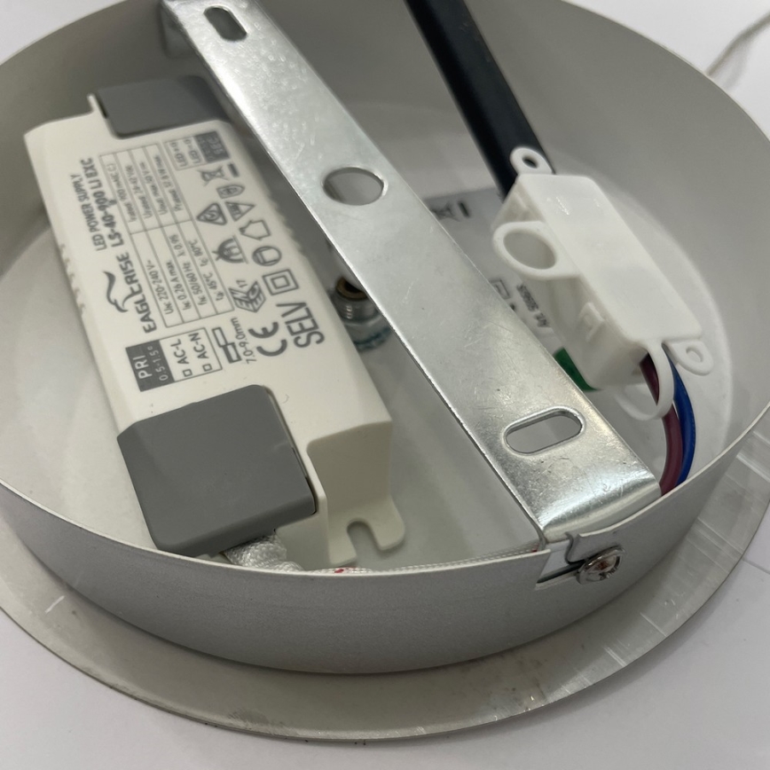 ONLI -  Κρεμαστό φωτιστικό οροφής LED LOOP LED/40W/230V 4000K γυαλιστερό χρώμιο