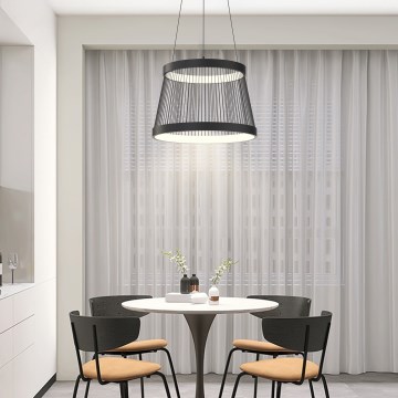 ONLI -  Κρεμαστό φωτιστικό οροφής LED MATE LED/40W/230V 4000K μαύρο