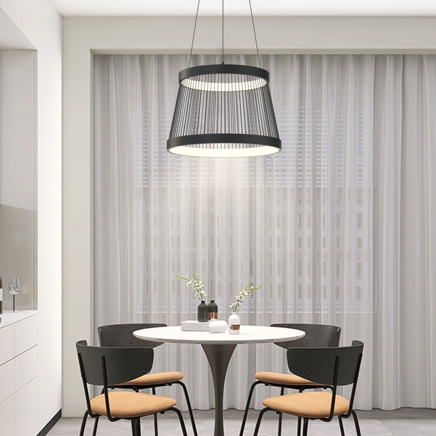 ONLI -  Κρεμαστό φωτιστικό οροφής LED MATE LED/40W/230V 4000K μαύρο