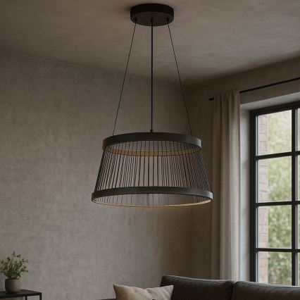 ONLI -  Κρεμαστό φωτιστικό οροφής LED MATE LED/40W/230V 4000K μαύρο