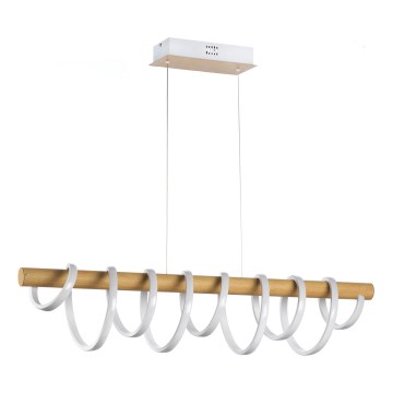 ONLI -  Κρεμαστό φωτιστικό οροφής LED NILO LED/70W/230V 4000K καφέ/λευκό