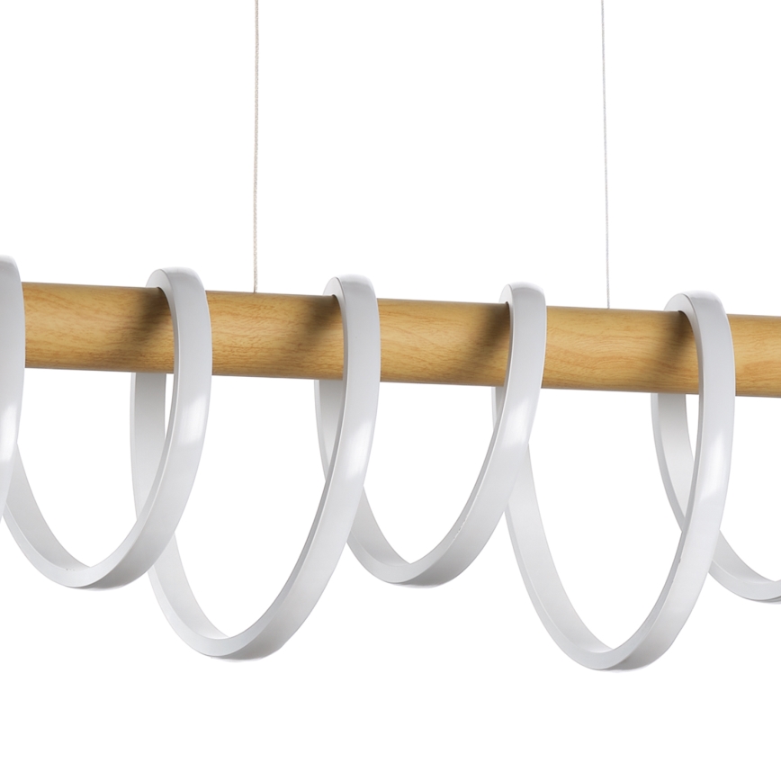 ONLI -  Κρεμαστό φωτιστικό οροφής LED NILO LED/70W/230V 4000K καφέ/λευκό