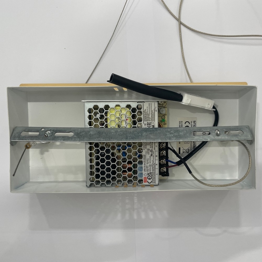 ONLI -  Κρεμαστό φωτιστικό οροφής LED NILO LED/70W/230V 4000K καφέ/λευκό