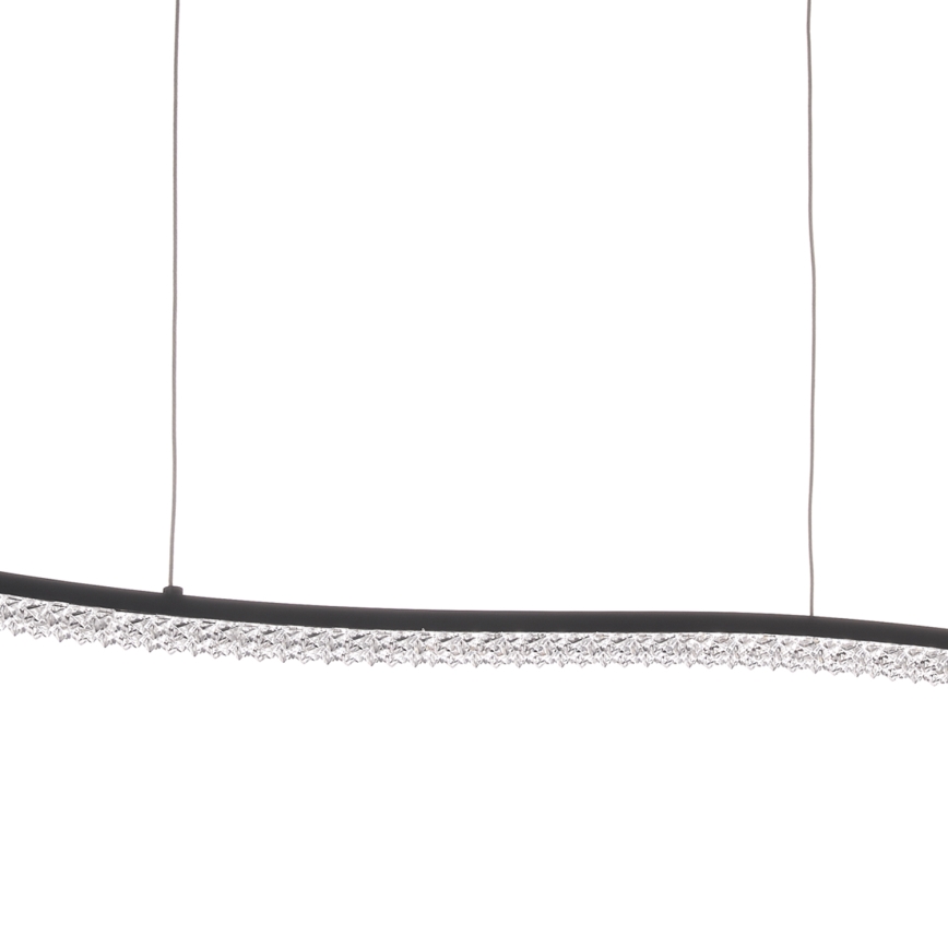 ONLI -  Κρεμαστό φωτιστικό οροφής LED ONDA LED/30W/230V 4000K μαύρο