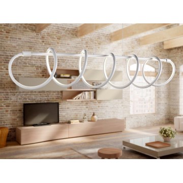 ONLI -  Κρεμαστό φωτιστικό οροφής LED SPIRALE LED/72W/230V 3000K λευκό