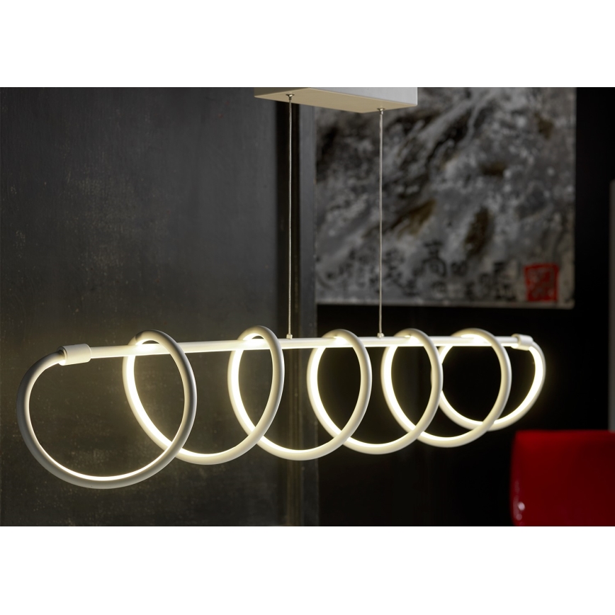 ONLI -  Κρεμαστό φωτιστικό οροφής LED SPIRALE LED/72W/230V 3000K λευκό