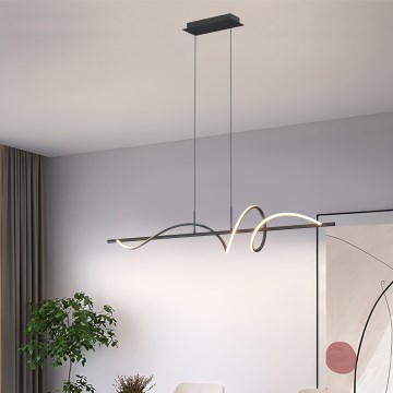 ONLI -  Κρεμαστό φωτιστικό οροφής LED TWIST LED/30W/230V 4000K μαύρο