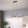 ONLI -  Κρεμαστό φωτιστικό οροφής LED TWIST LED/30W/230V 4000K μαύρο