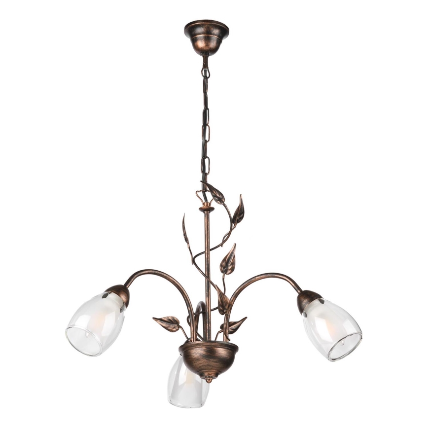 ONLI - Κρεμαστό φωτιστικό οροφής LILIANA 3xE14/6W/230V