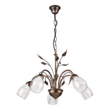 ONLI - Κρεμαστό φωτιστικό οροφής LILIANA 5xE14/6W/230V