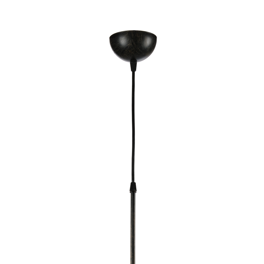 ONLI - Κρεμαστό φωτιστικό οροφής MAIDA 1xE27/15W/230V διάμετρος 50 cm καφέ