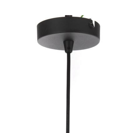 ONLI - Κρεμαστό φωτιστικό οροφής MALIK 1xE27/22W/230V χρυσαφί/μαύρο