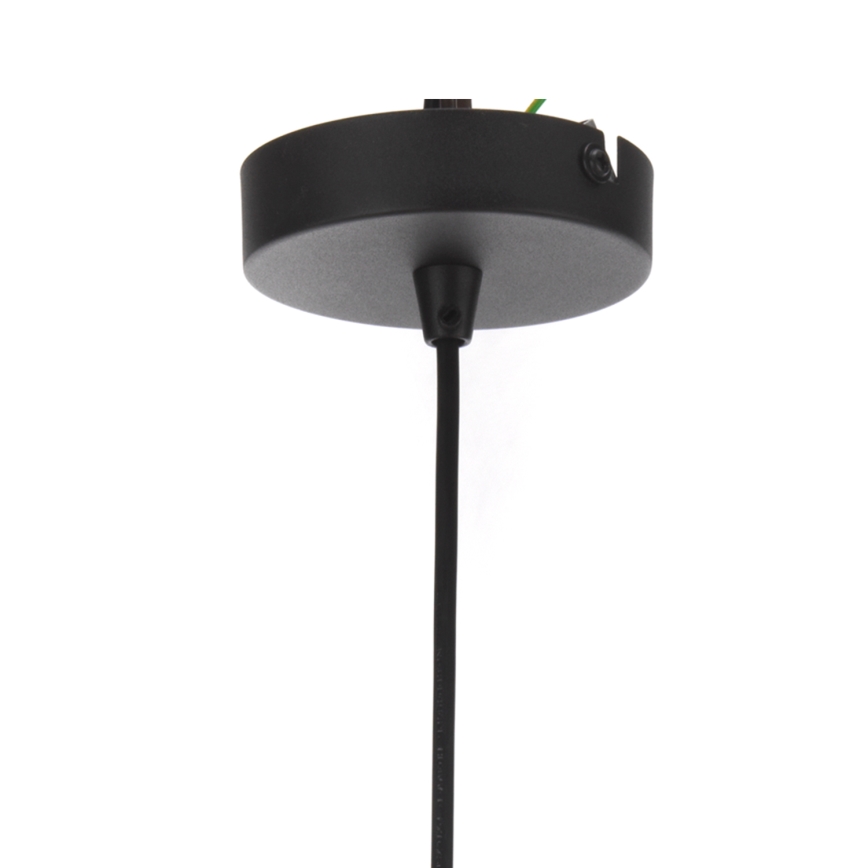 ONLI - Κρεμαστό φωτιστικό οροφής MALIK 1xE27/22W/230V χρυσαφί/μαύρο