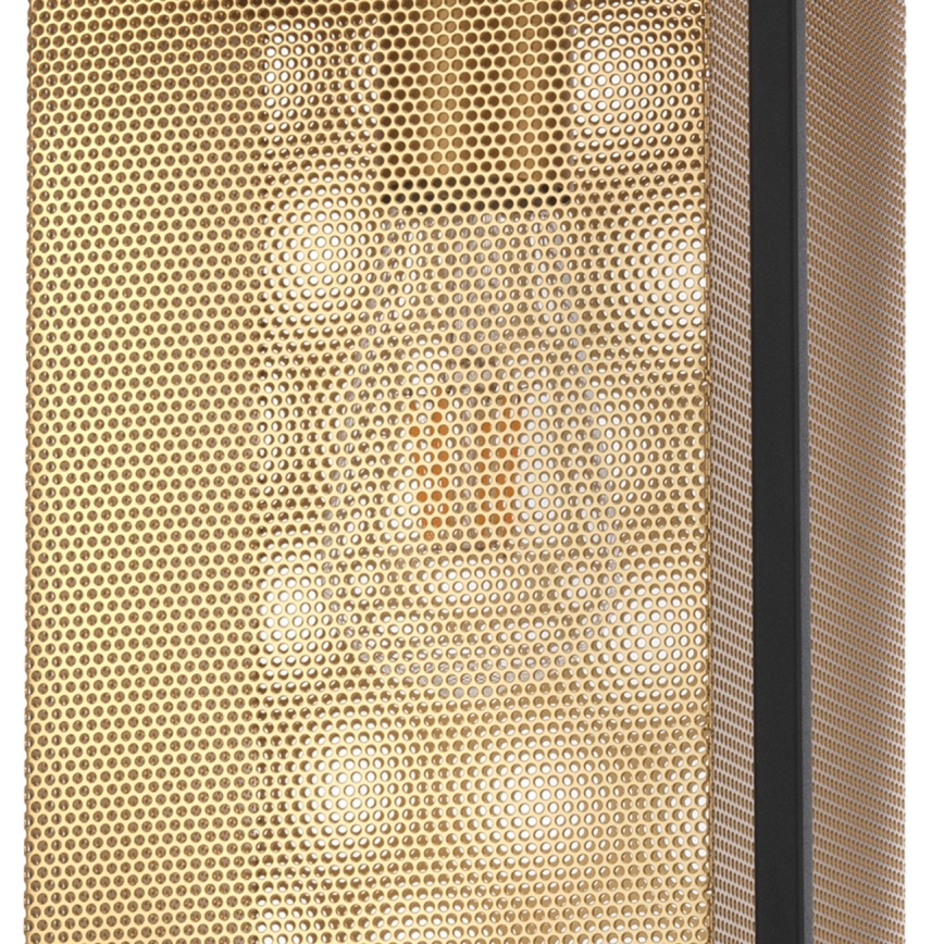 ONLI - Κρεμαστό φωτιστικό οροφής MALIK 1xE27/22W/230V χρυσαφί/μαύρο