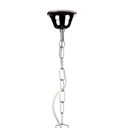 ONLI - Κρεμαστό φωτιστικό οροφής PIOGGIA 1xE27/22W/230V γυαλιστερό χρώμιο