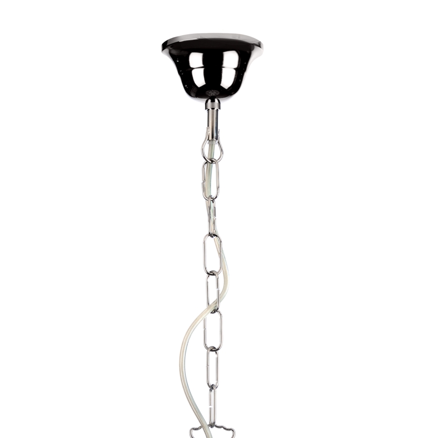 ONLI - Κρεμαστό φωτιστικό οροφής PIOGGIA 1xE27/22W/230V γυαλιστερό χρώμιο