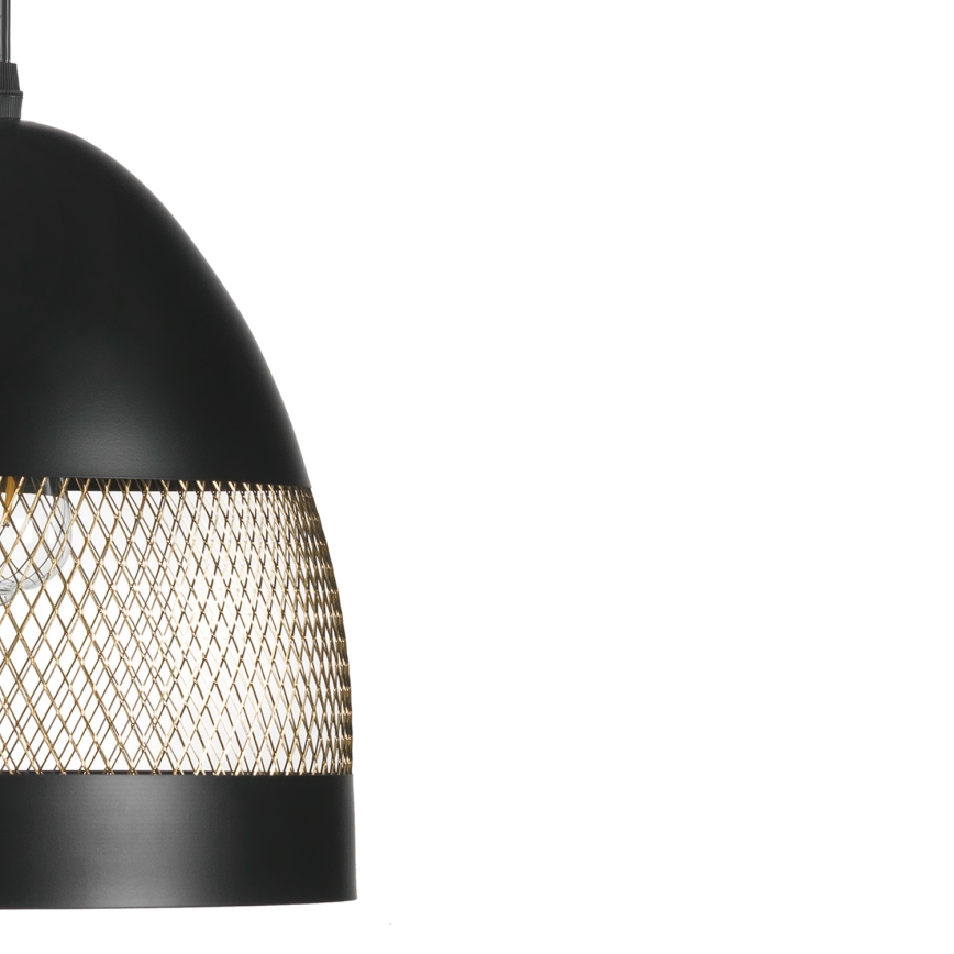 ONLI - Κρεμαστό φωτιστικό οροφής POLLY 1xE27/22W/230V μαύρο