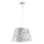 ONLI - Κρεμαστό φωτιστικό οροφής RICKY 1xE27/15W/230V διάμετρος 40 cm λευκό