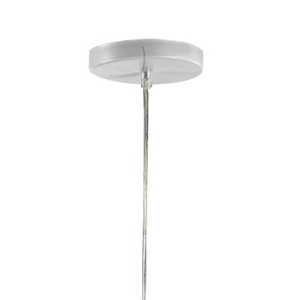 ONLI - Κρεμαστό φωτιστικό οροφής RICKY 1xE27/15W/230V διάμετρος 40 cm λευκό