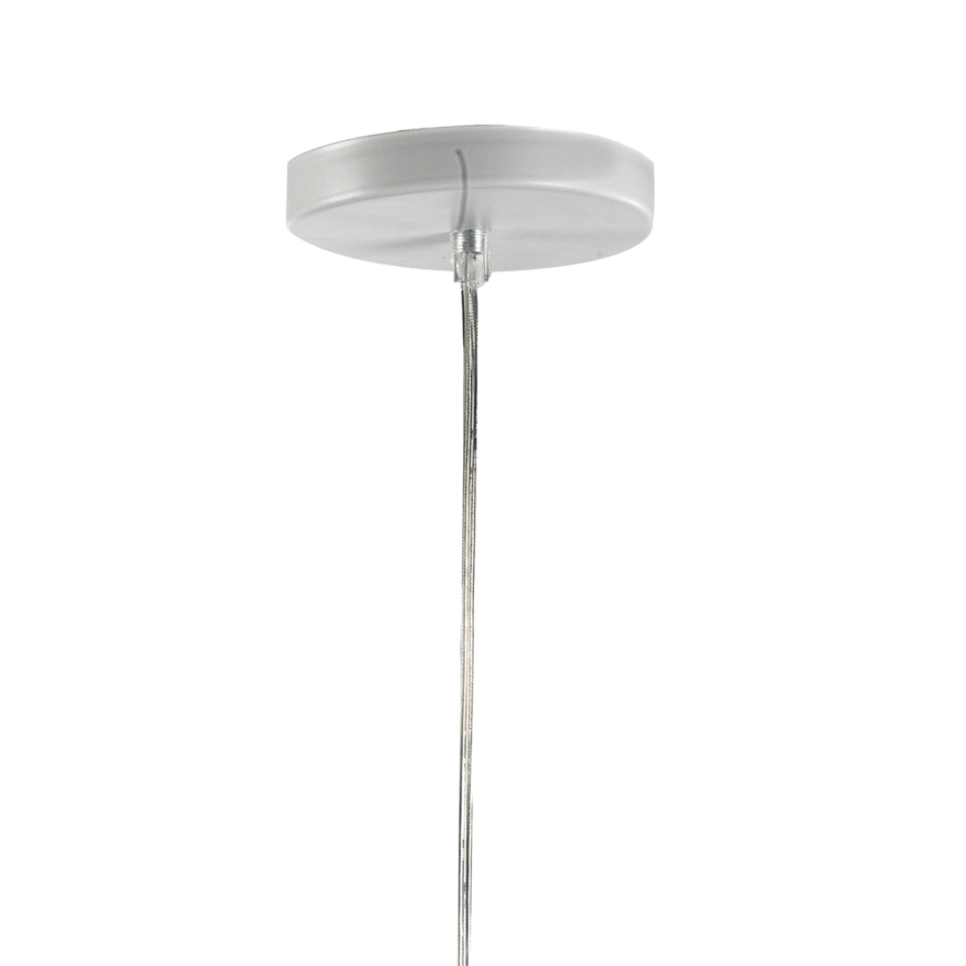 ONLI - Κρεμαστό φωτιστικό οροφής RICKY 1xE27/15W/230V διάμετρος 40 cm λευκό