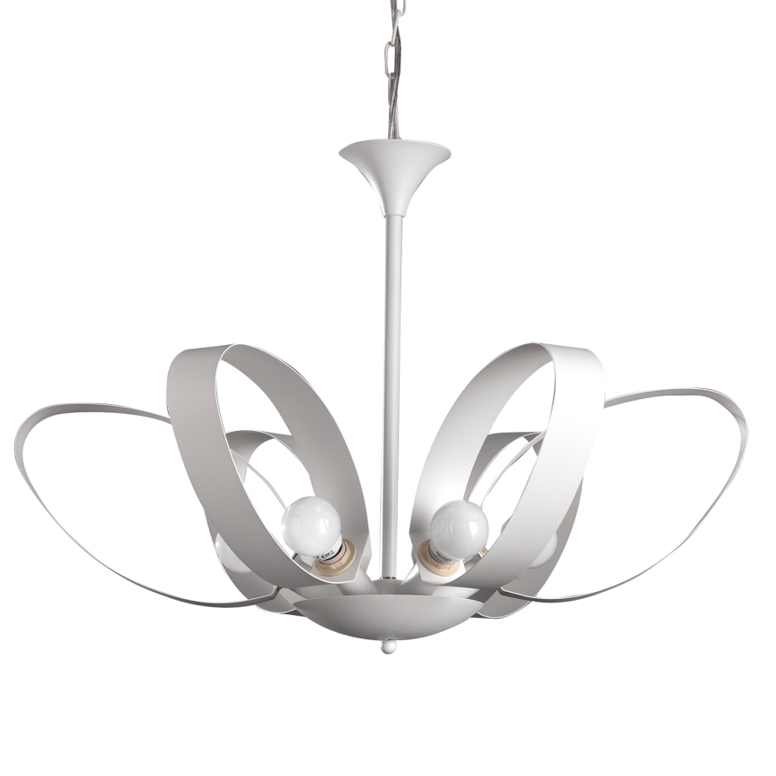 ONLI - Κρεμαστό φωτιστικό οροφής SERENA 6xE14/6W/230V λευκό