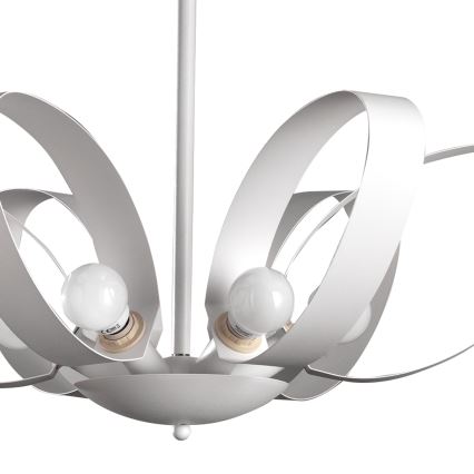 ONLI - Κρεμαστό φωτιστικό οροφής SERENA 6xE14/6W/230V λευκό