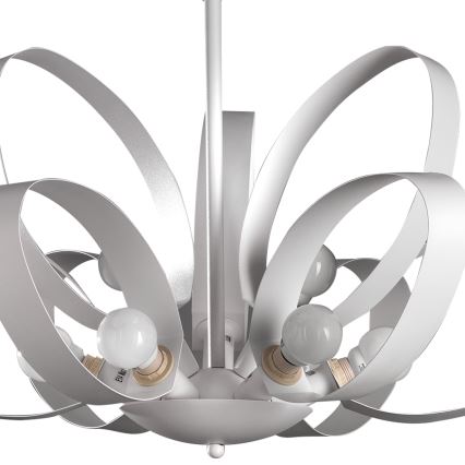 ONLI - Κρεμαστό φωτιστικό οροφής SERENA 9xE14/6W/230V λευκό