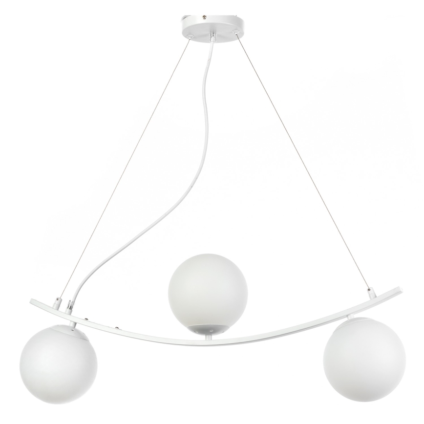 ONLI - Κρεμαστό φωτιστικό οροφής TRIO 3xE14/6W/230V λευκό
