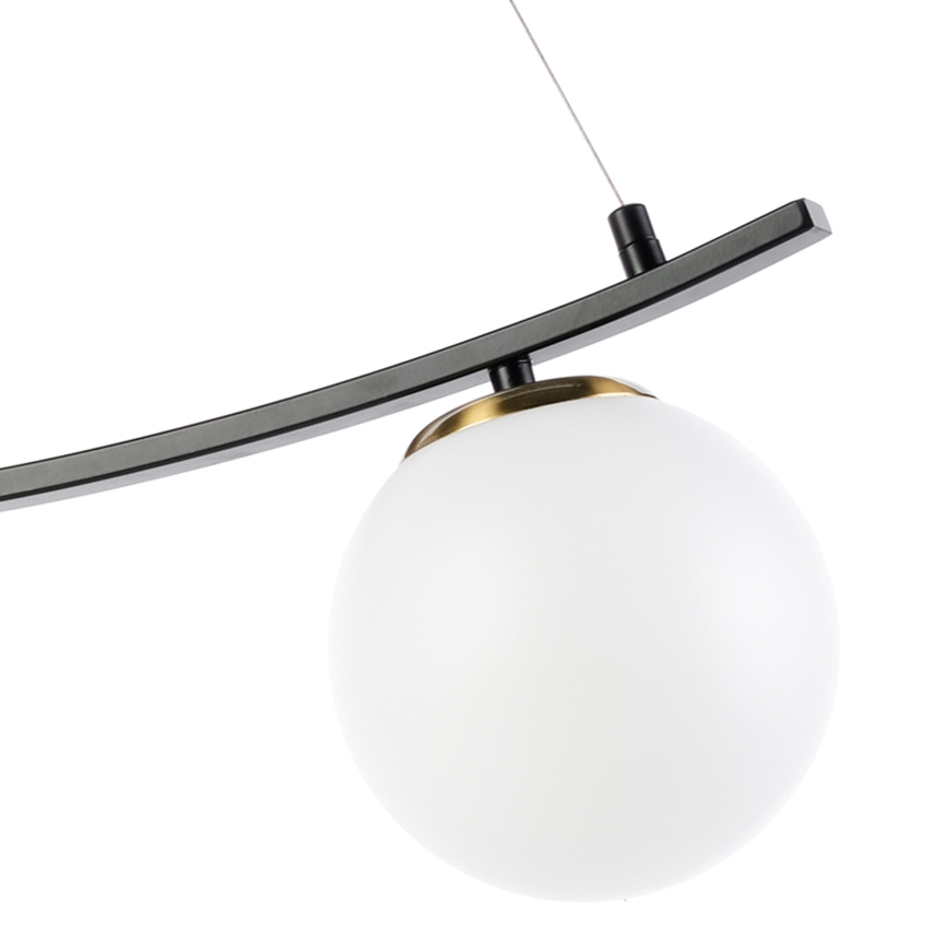 ONLI -Κρεμαστό φωτιστικό οροφής TRIO 3xE14/6W/230V μαύρο